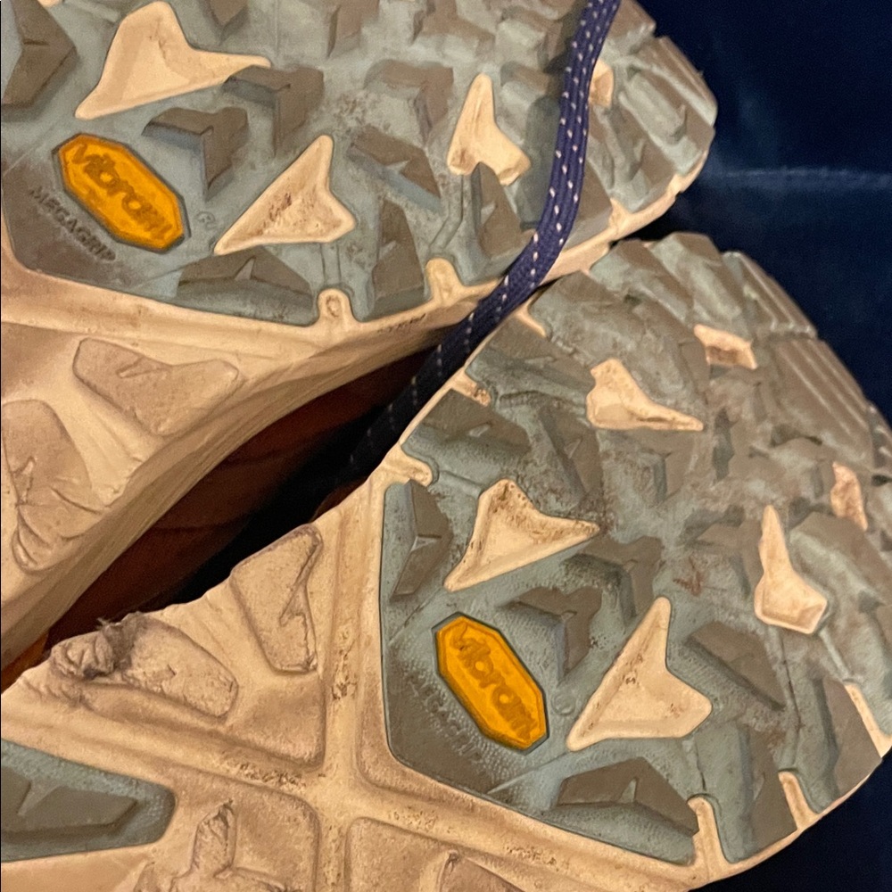 Hoka Athletic Shoes in Orange and Yellow - Picture 11 of 12